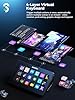 SOOMFON Stream Controller Stream Control Deck with 15 LCD Macro Keys Customizable to Trigger Actions in OBS Twitch YouTube Compatible with PC & Mac for Content Creators Streaming Gaming