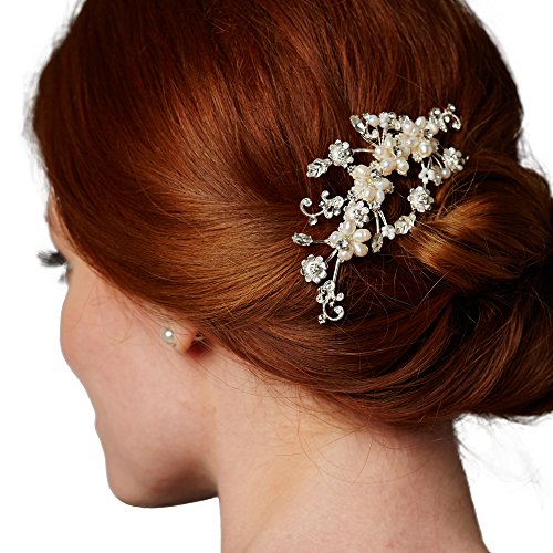 Mariell Romantic Freshwater Pearl and Crystal Bridal, No Color, Size No Size