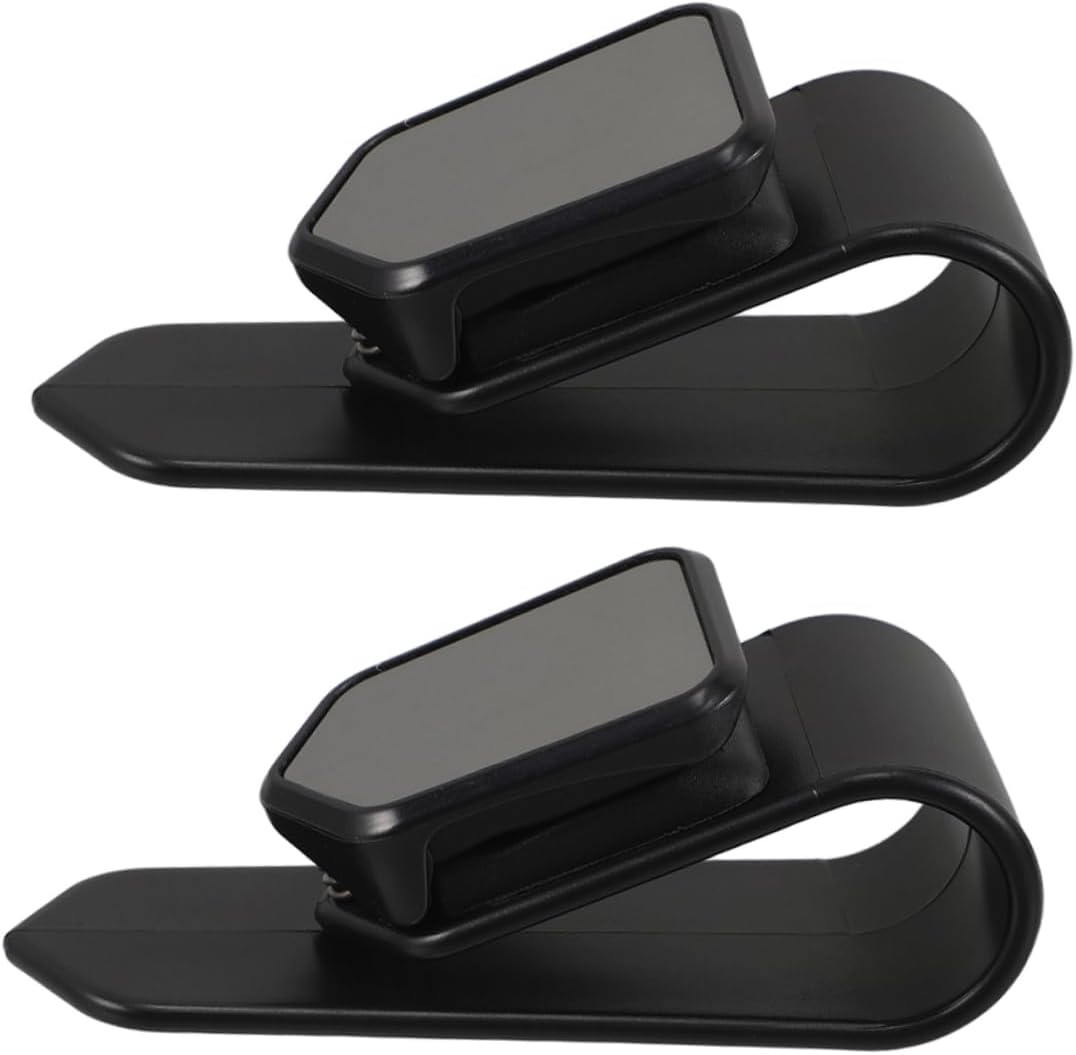 Unomor Car Visor Sunglasses Holder Clip 2pcs for Glasses and Cards