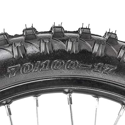 17" Front 70/100-17 & 14" Rear 90/100-14 Wheel Set – For Pit Bikes & Off-Road Trail Bikes