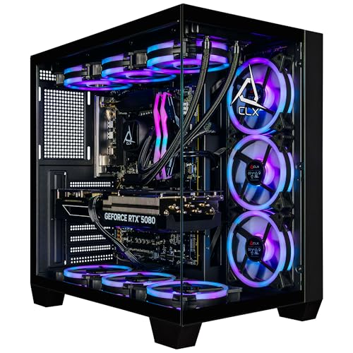 CLX Set Gaming PC - Intel Core Ultra 7 270K Plus 3.7GHz�AGeForce RTX 5080�A2TB NVMe M.2 SSD�A64GB DDR5 RGB�������Ȃ��A360mm AIO�AWiFi�AWind