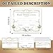 Baby Dedication Certificates, 25 Pcs Baptism Certificates for Church, Greenery Christening Recognition Gifts for Boys Girls, Baby Shower Baptism Party Supplies Decorations, 12