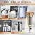 iSpring 50 Micron & 100 Micron Reusable Whole House Spin Down Sediment Water Filters with Stainless Steel Mesh, Lead-Free Brass, 1" MNPT + 3/4" FNPT