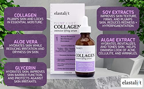 Elastalift Collagen Face Serum + Collagen Body Cream 2pc Bundle