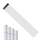 Long Poly Mailers 50 Pack Envelopes Bag for Unique Items, Self Sealing Waterproof Mailing Shipping Bags, Double Layer 5MIL Thickened (4X15.8 inches - 50 Pack)