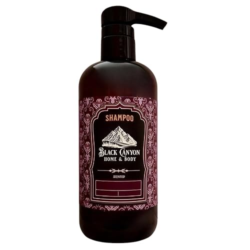 Black Canyon Frankincense & Golden Myrrh Champú para el cabello con aceite de argán perfumado, 16 onzas