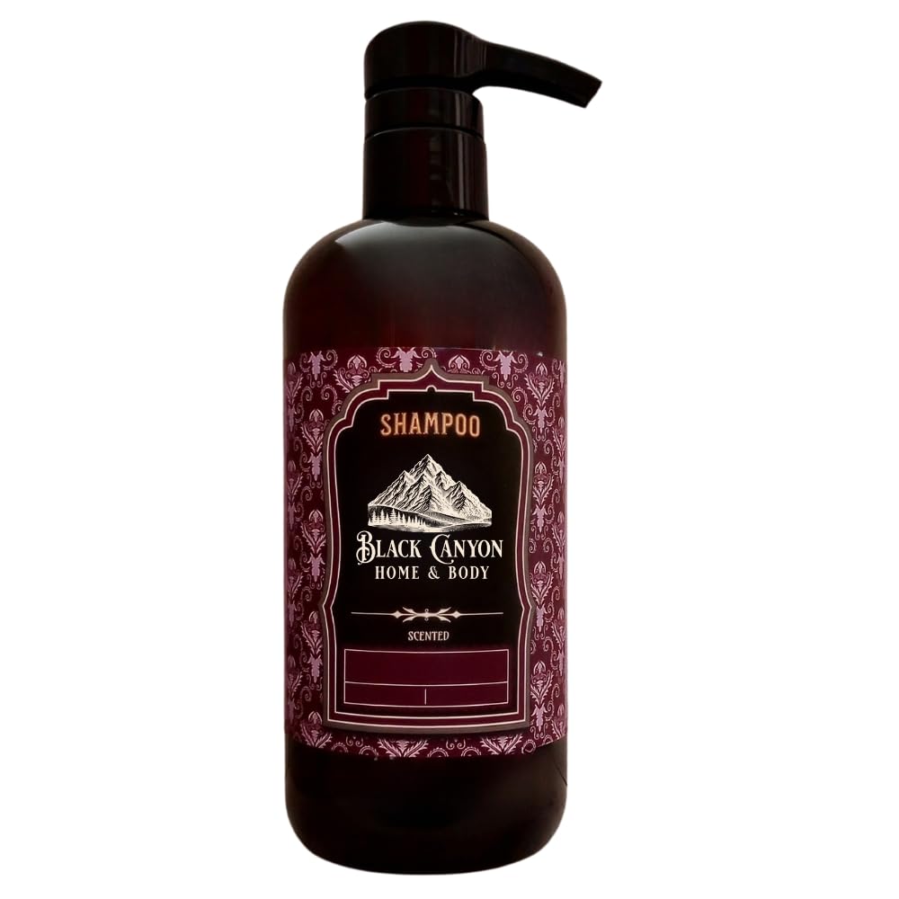 Black Canyon Tobacco Vanilla Scented Argan Oil Hair Shampoo, 16 Oz