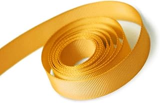 Papillon Grosgrain Ribbon Gold 7/8" Wide X 100 Yards