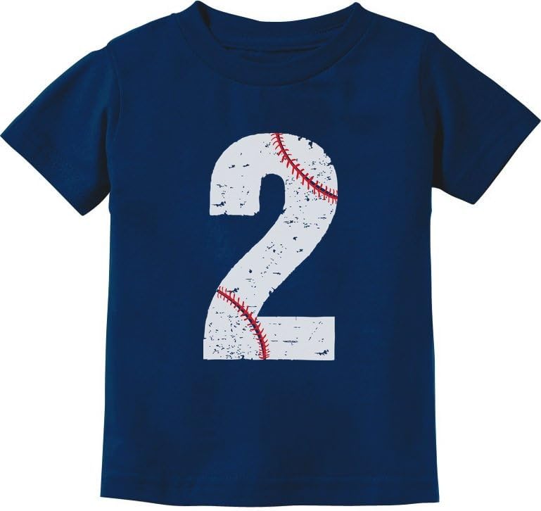 Tstars TeeStars - Baseball 2nd Birthday Gift for Two Year Old Toddler Kids T-Shirt