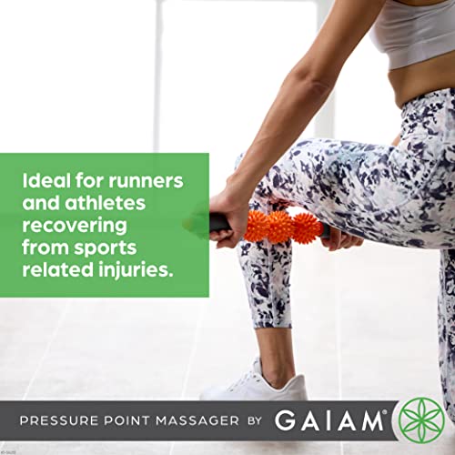 Image of Gaiam Restore 05-58255 Pressure Point Muscle Roller Massage Stick (Colors may vary)