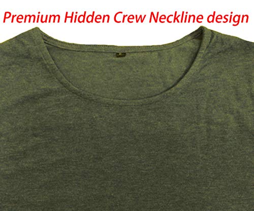 Durzasvo Vestido feminino casual de verão de manga curta rodado cintura império Bolso rodado Vestido