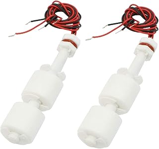 New Lon0167 ZP10010-2 Water Level Sensor PP Dual Floater Floating Switch x 2(ZP10010-2 Wasserstandssensor PP Schwimmerschalter x 2
