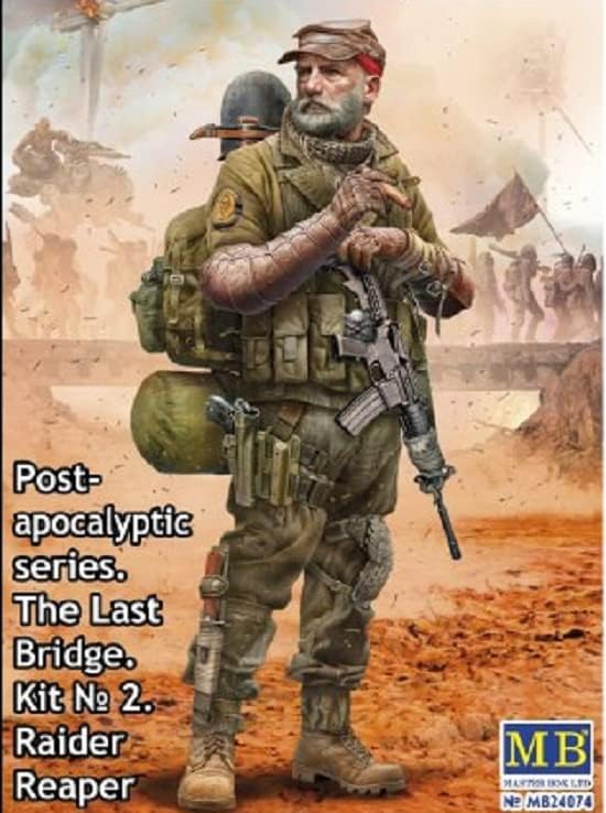 Miniatura 2 de Master Box 24074-1/24 "Serie Pоst-Apocalíptica. El último puente. Kit № 2. Raider Reaper