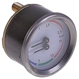 nuova simonelli musica preis Anschluss: rückseitig Nuova Simonelli Manometer für Aurelia-2GR, Aurelia-4GR, Aurelia-3GR 0-2,5/0-15bar Anschluss rückseitig ø 60mm 1/8\' Doppelskala