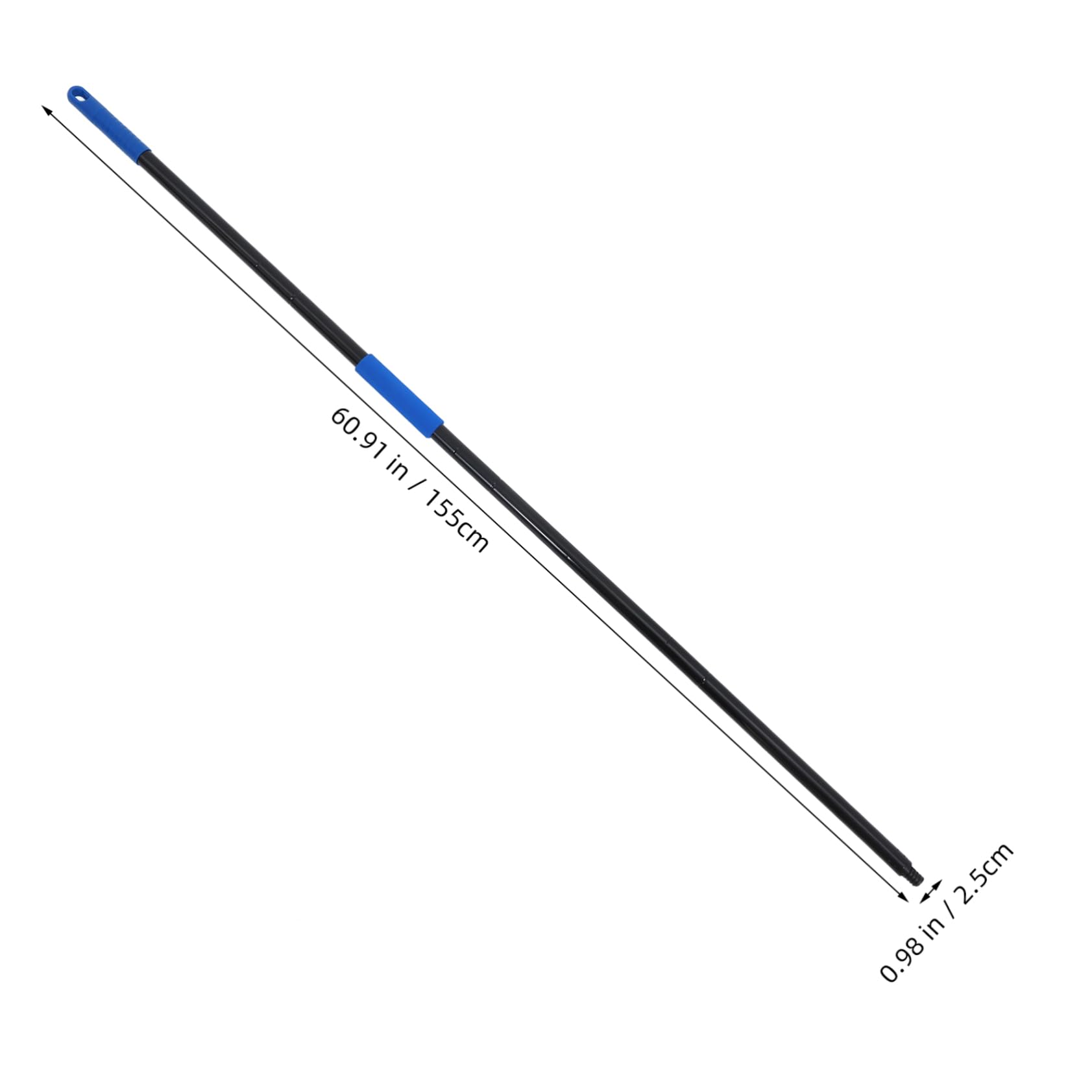 Alipis Extendable Mop Handle Section Pole Lightweight Metal Design for Versatile Cleaning Compatible with Mops Brushes and Dusters for Hard to Reach Areas in Home and Office