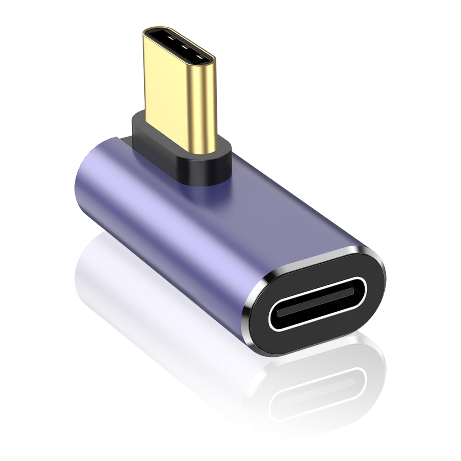 Vanjua USB C Right Angle Adapter 240W, 90 Degree USB C Male to Female L Shape Extender, 40Gbps Data Transfer, 8K Video Support for MacBook iPad Tablet Phone-picture-29