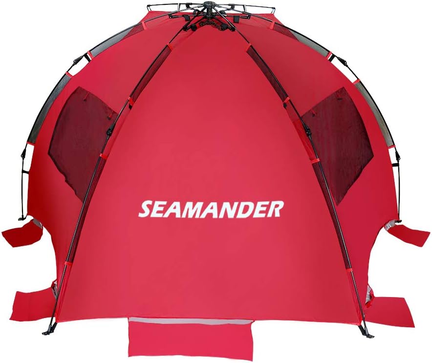 Seamander Beach Tent Sun Shelter Camping Festival Fishing Easy Set Up Beach Tent XL