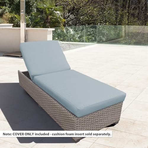 TK Classics Patio Replacement Cushion Cover, Spa
