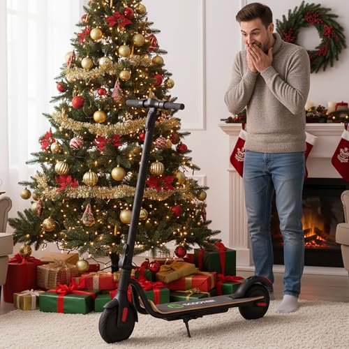 Electric Scooter,Electric Scooter Adults for Commuting,Lightweight,15.5mph, 7800mah Battery, Dual Brakes,