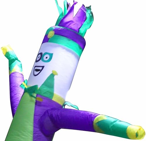 Miniatura 2 de White Arrow Dancing Fly Guy  12 pies de alto x 12 pulgadas de diámetro  Divertido brazo inflable que agita loco  para publicidad, promoción y