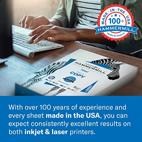 Hammermill Colored Paper, 20 lb Cherry Printer Paper, 8.5 x 11-1 Ream (500 Sheets) - Made in the USA, Pastel Paper, 102210R by Hammermill - Used condition - Image 8