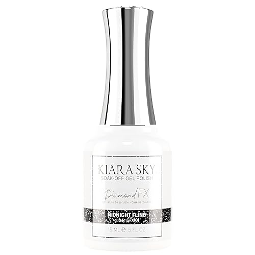 KIARA SKY Gel Polish DiamondFX Reflective Glitter Soak Off with