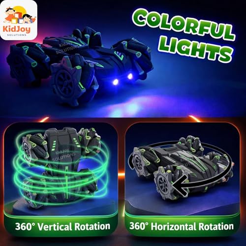 Image of Remote Control Drift Stunt Car Toy for Kids Adults 4WD Racing Fall Resistant 4x4 RC Car 360 Rotating Dual Sided Climbing High-Speed Cross-Country Battle Off Road Rechargeable