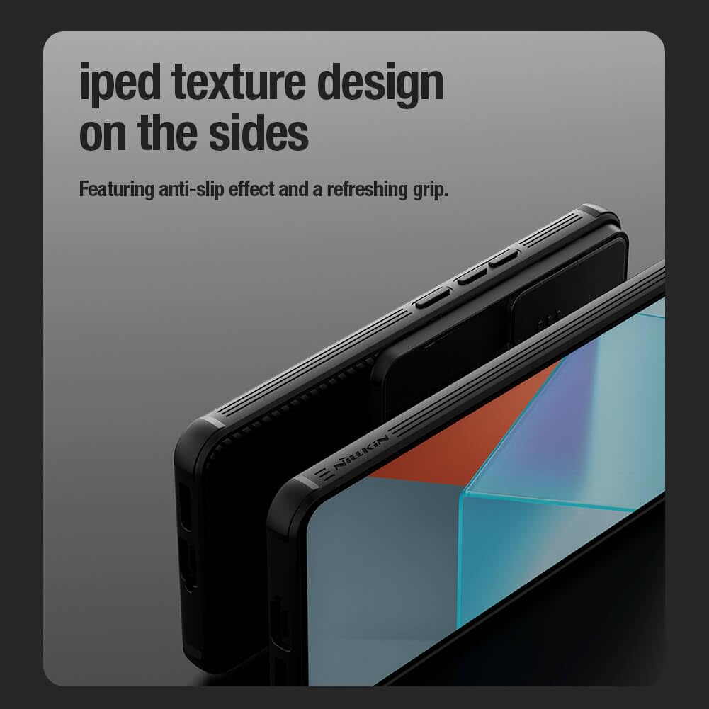 Nillkin Case for Xiaomi Redmi Note 13 Pro (6.67" Inch) CamShield Pro Slider Camera Close & Open Double Layered Protection TPU + PC Black Color Nillkin Case for Xiaomi Redmi Note 13 Pro (6.67" Inch) CamShield Pro Slider Camera Close & Open Double Layered Protection TPU + PC Black Color