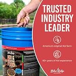 Blue Ridge Koi Fish Food 14lb - Koi Food Mini Growth Formula, Goldfish Food, Premium Fish Food for Ponds, Ponds Fish Food, Floating Pond Pellets - Image 7