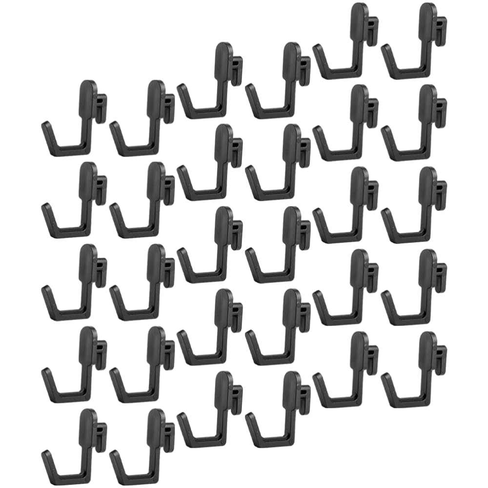 Crochet pour panneau perforé : finissez-en avec le désordre grâce au lot de 30 porte-outils J