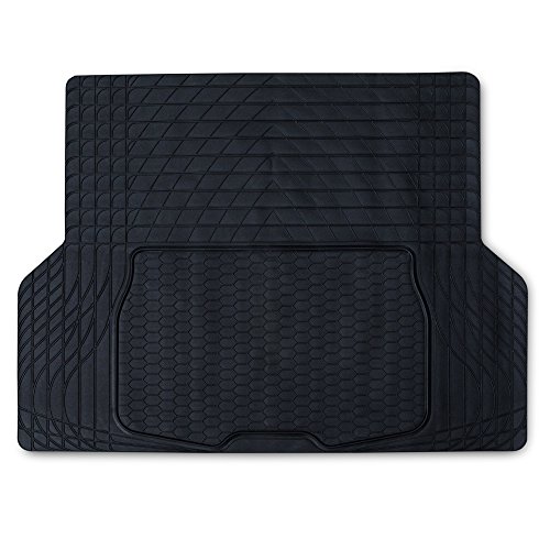 JOM Car Parts & Car Hifi GmbH 20695 Kofferraummatte,Gummimatte 140 x 108 cm universal zuschneidbar Kofferraumschutz