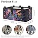 Uorisanigo Hummingbird Floral Under Seat Bag for Rollator Walker Replacement Walker Underseat Replacement Medical Basket for Elderly Wheelchair Accessories