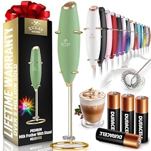 Zulay Kitchen Powerful Milk Frother Wand...