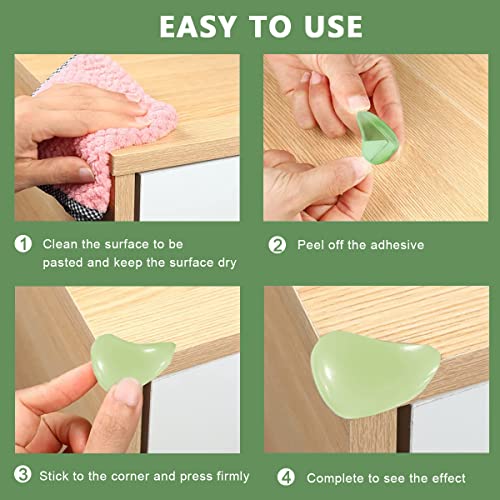 Image of SNOWIE SOFT Table Corner Protector, Home Safety Luminous Round Table Corner Protector, Baby Safety Corner Protector for Table, Furniture, Sharp Edges Baby Anti-Collision Corner Guard