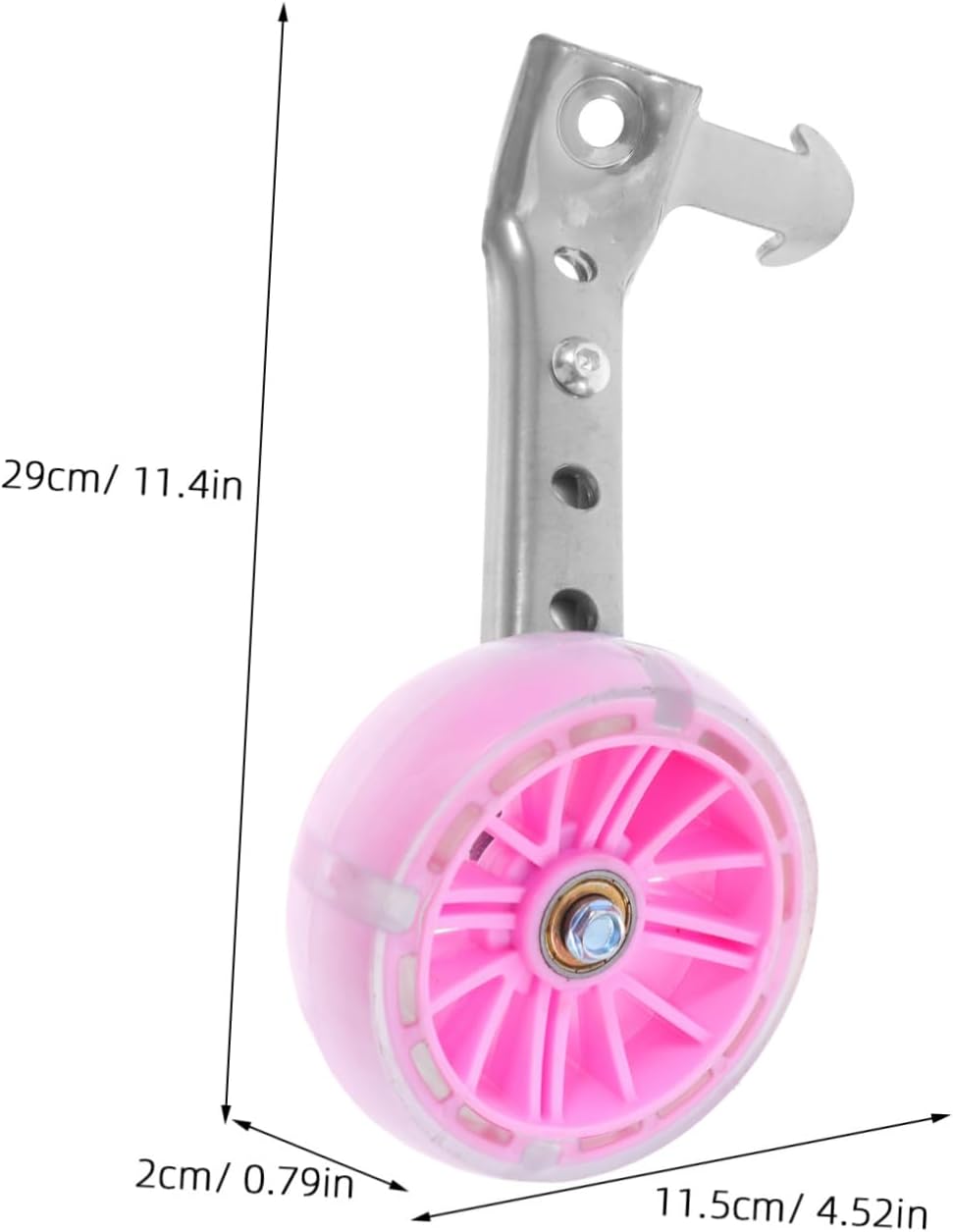 VICASKY Heavy Duty Training Wheels for Boys and Girls Bicycle Adjustable Stabilizers Universal Fit Safe Support for Toddlers and Beginners for Learning to Ride