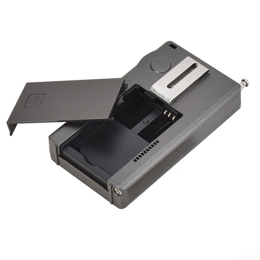 HRD-747 SSB Radio de onda corta FM estéreo con reloj y antena de cable de 10 pies Banda AM sintonización digital Receptor de radio portátil Tecnología de carga USB 1000 Frecuencias de radio Memoria