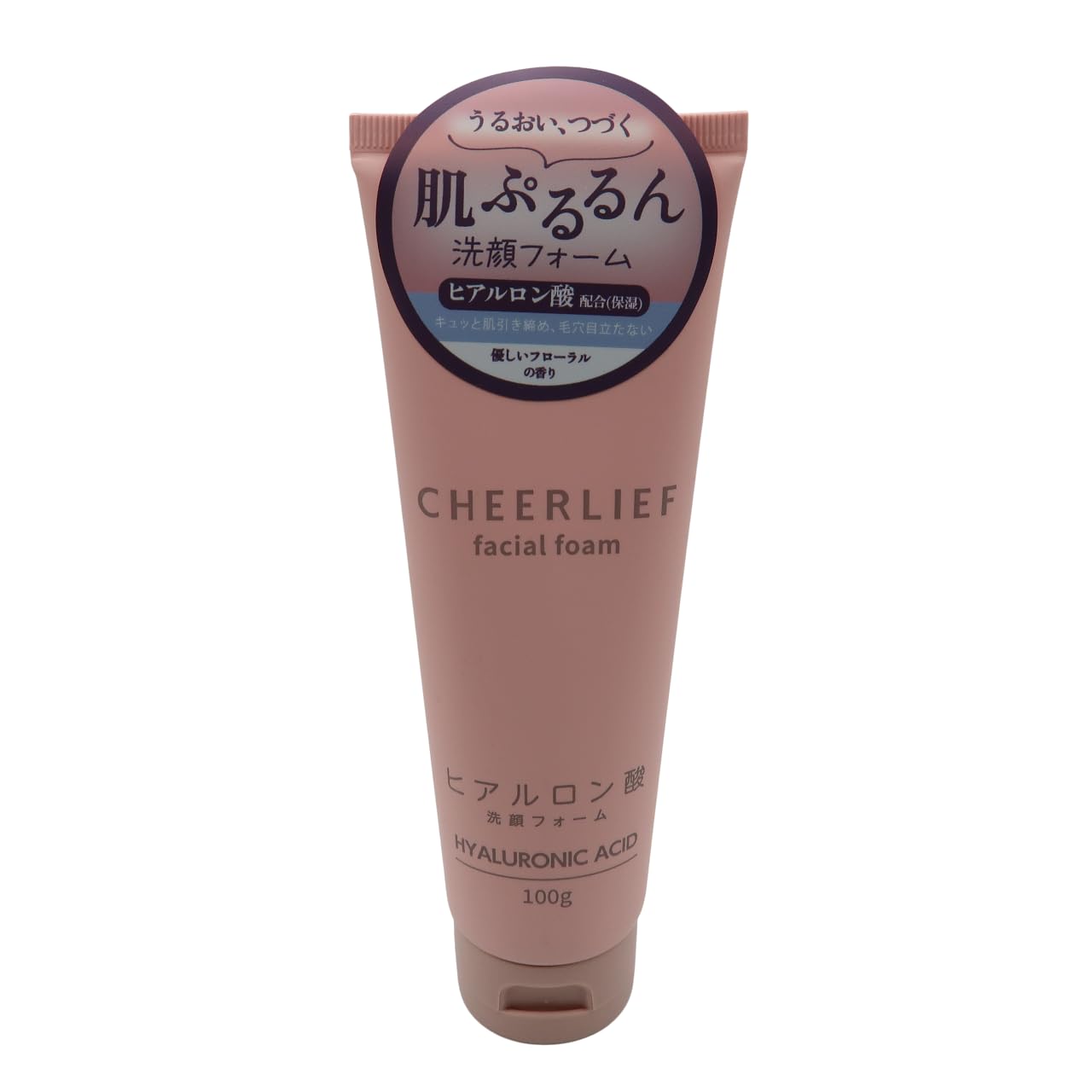 Amazon | CHEERLIEF 洗顔フォーム ヒアルロン酸 フローラルの香り 100g