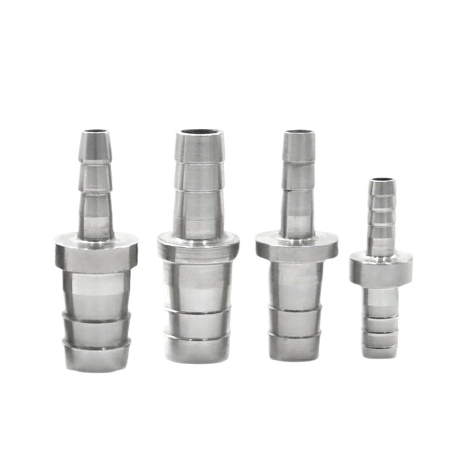 Raccord droit en acier inoxydable 304 bout à bout pour tuyaux de 8mm à 16mm