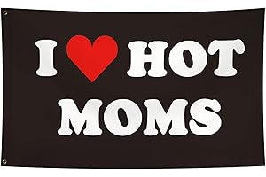 I Love Hot Moms Flag: The Ultimate Room Decor for Teen Boys
