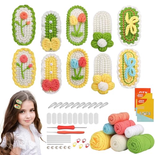 Fermaglio Per Capelli All'Uncinetto → Classifica 20 Più Venduti E - Foto 13