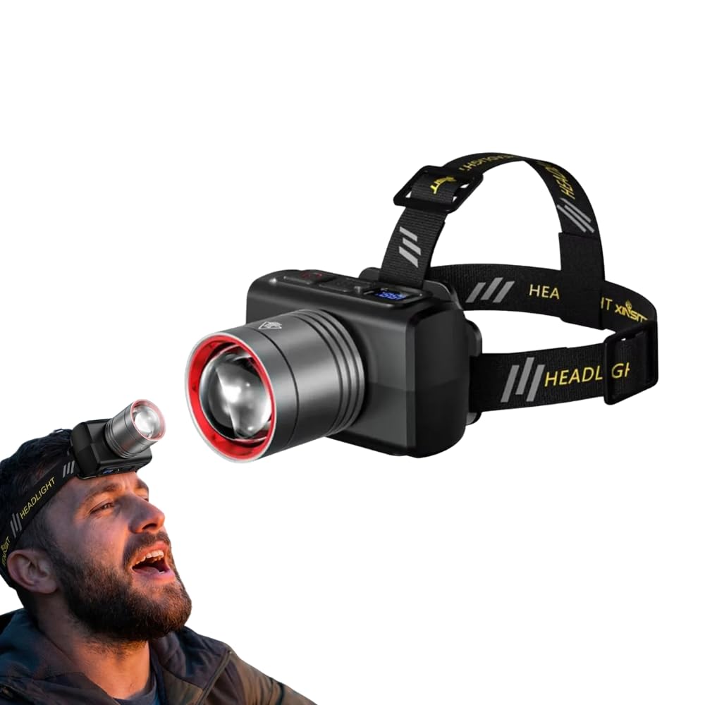 Drumstone (𝐒𝐩𝐞𝐜𝐢𝐚𝐥 𝟏𝟓 𝐘𝐞𝐚𝐫𝐬 𝐖𝐚𝐫𝐫𝐚𝐧𝐭𝐲 Super Bright LED Headlamp with Motion Sensor | Waterproof Headlight, Multiple Lighting Modes for Camping, Hiking, Running, Fishing-picture-22
