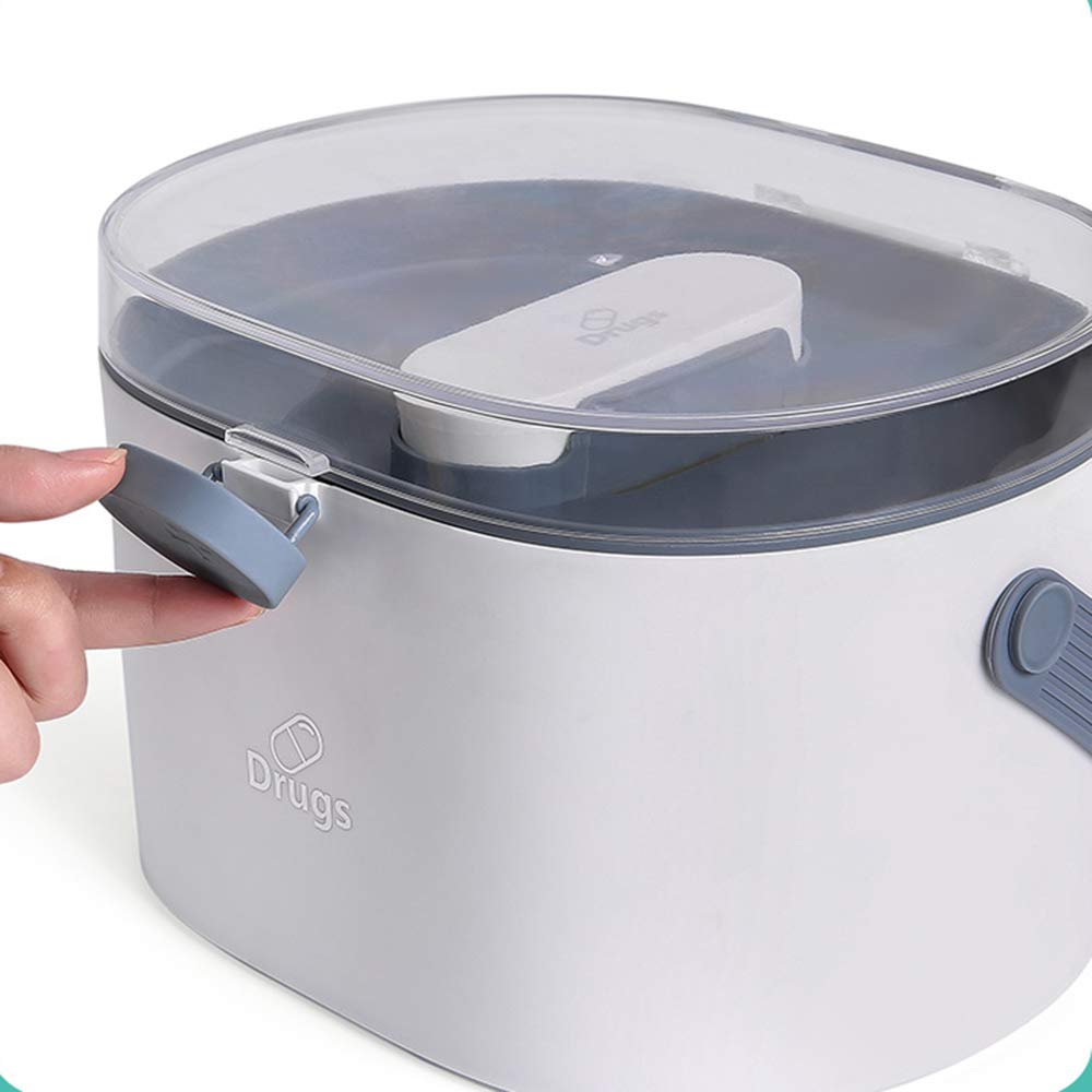 Medicina Attrezzature di Sicurezza Scuola Domestica dormitorio Grande capacità Medicina Box Kit di Primo Soccorso Medico Deposito Famiglia Layered Bagagli,C