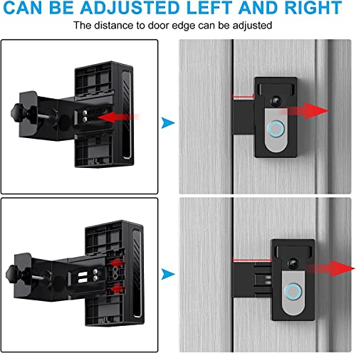 Anti-Theft Video Doorbell Mount, No Need To Drill, Not Block Doorbell Motion Sensor, Kimilar Adjustable Mounting Bracket Accessories For Houses Apartments Office... #TOP4