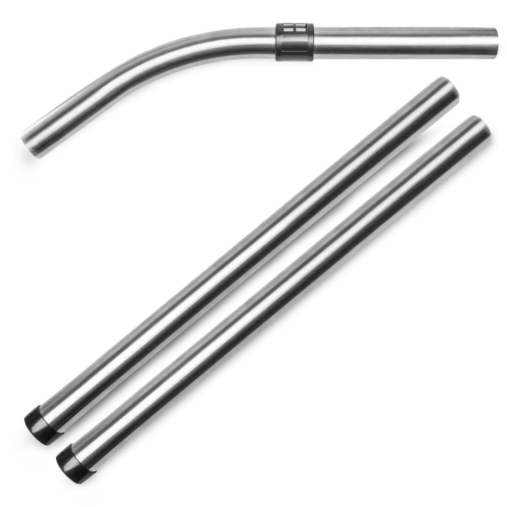 PRIMEBAG Schlauch Set kompatibel für Kärcher WD Serie WD1 WD2 WD3 WD4 WD5 WD6 WD7 Saugschlauch, 3-teiliges Rohr, Bodendüse, Fugendüse, Bürsten II Nass-/Trockensauger Zubehör 9-teilig