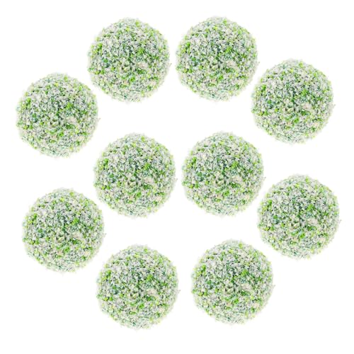 ERINGOGO 10pcs Miniature Shrub for Sand Table Landscaping Lifelike Vegetation Clusters for House Decor and