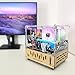 GOOHEE Mini ITX PC Case - Premium Clear Arcylic and Wood PC Case - Unique Small Gaming PC Case - Mini-ITX Computer Case with Excellent Airflow