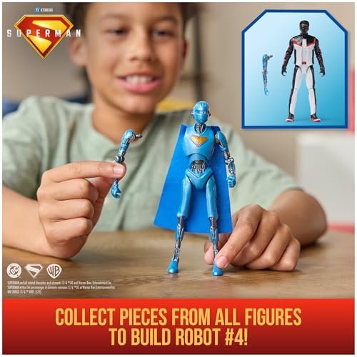 Image of DC Comics, Superman, Mr. Terrific, 6-Inch Action Figure, Authentic Superman Movie Styling, Super Heroes Kids Toys for Boys and Girls Ages 4 and Up