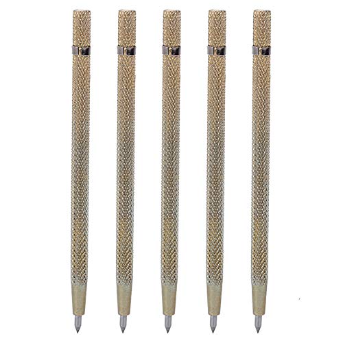 Gravurstifte aus Wolframkarbid Reißnadel Kommt, Rutschfeste Spitze Wolframstahl-Fliesenschreiber, Gravurstiftmarkierung Diamantholzplattenblech für Marmorstahlplatte