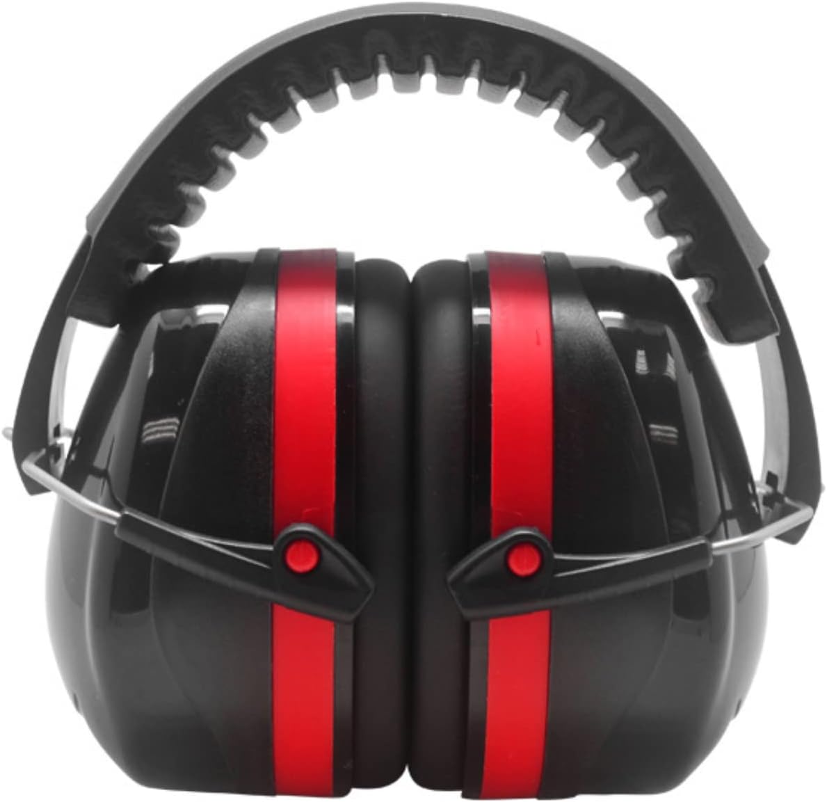 - The AutoStory BDS Safety Premium Ear Muffs – NRR 26dB SNR 33dB Noise Reduction Headphones – Adjustable & Foldable Hearing Protection for Shooting, Construction, Studying, Sleeping (Red Black)
