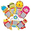 Baker Ross AT912 Diverse Magnetische Tekenborden (15 stuks) Speelgoed en Cadeautjes voor Kinderen